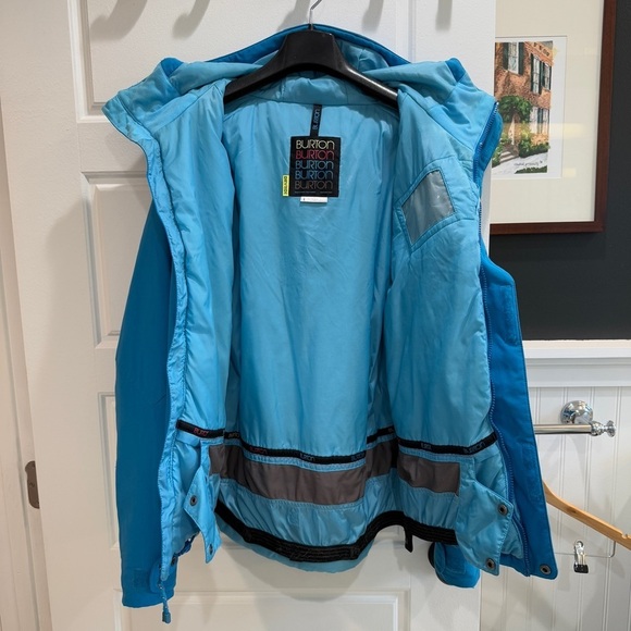 Burton Method Dry-Ride Ski Snowboard Jacket Blu-Ray Blue Large - Picture 6 of 11